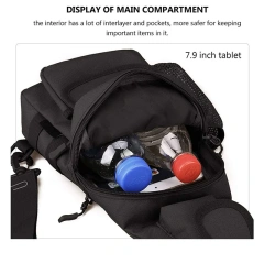 Custom Logo Tactical Assault Sling Bag Pack Practical Tactical Chest Shoulder Bag Practical Tactical Bag for Training  Outdoor Military Backpack Military Training Sports Backpack Sling Backpack Military Backpack