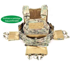 Training Vest Quick Release Vest Adjustable for AdultsHigh quality outdoor training vest Loaded Gear Assault Training Vest  Loaded Gear Breathable Assault Training Vest Training equipment security vest