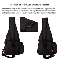 Customized Outdoor Tactical Chest Bag for Riding Camouflage Shoulder Bag Training Sling Pack Tactical Shoulder Bags  Military Sling Utility Pack Shoulder Bag Outdoor Diaper Satchel Motorcycle And Bicycle