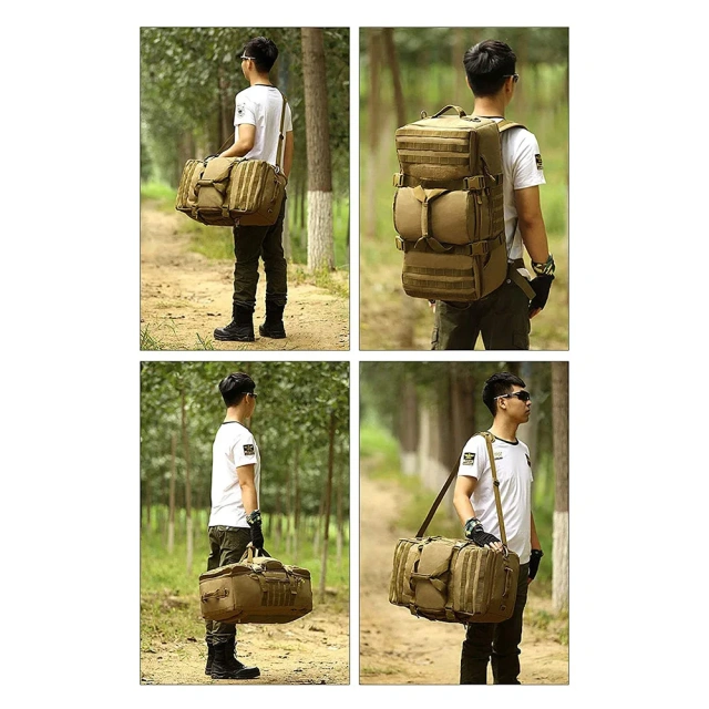 Oleaderbag Assault Multifunctional Travel Bag Camping Backpack Outdoor Luggage Training Assault Bag  Outdoor Sling Range Backpack Outdoor Travel Sling Bag Shoulder Sling Pack for Trekking Camping