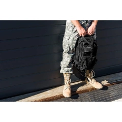 Assault Backpack Outdoor Survival Backpack with Straps Hiking Backpack43L Large Military Bag Special Military Backpack Insect Proof Bag Backpack Multifunctional backpack Military style notebook computer bag Military equipment Military bag