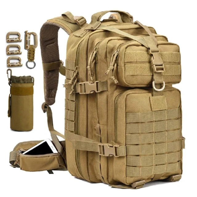 Train a Medium Pack Train the Assault Pack Camping Hiking Backpack Escape Camouflage Backpack Military Bag Hunting Tool Bag Practical Portable Bag