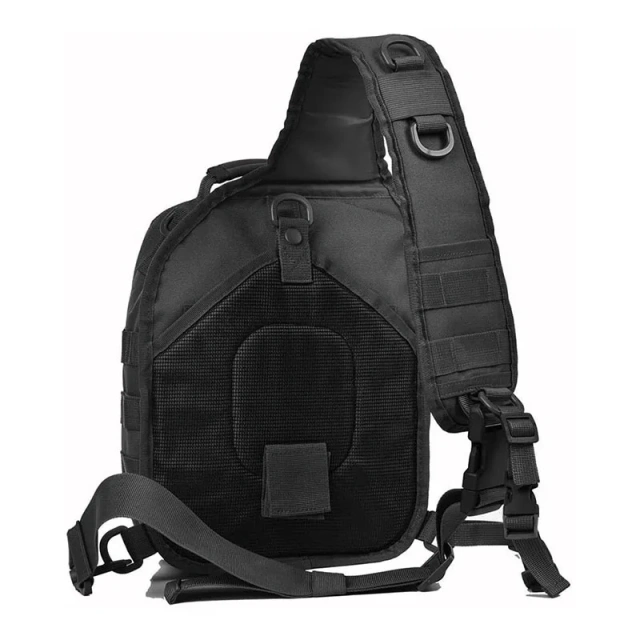 One Strap Tactical Sling Bag Outdoor Travel Tactical Assault Sling Bag for Trekking Camping Tactical Sling Pack  Practical Military Portable Bag Military Training Pouch Waist Bag Multifunctional Men's Chest Bag
