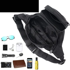 China Factory Customized Outdoor Sport Training Waist Pack Practical Tactical Waist Bag Utility Assault Bags for Hunting  Detachable Camouflage Backpack Survival Kit Backpack Outdoor Military Training Military Backpack