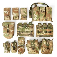 Wholesale Outdoor Waterproof Wear-resistant Multifunctional Hiking Training Vest  Lightweight Durable Vest  high-quality Training outdoors Breathable Vest Adjustable Modular stab-proof security vest