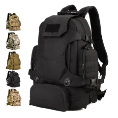 Canvas Candy Color Backpack Black Training Backpacks Laptop Backpack for Korean Military Fanny Pack Military Training Waist Bag Practical Hip Bag With Adjustable Shoulder Straps Waterproof