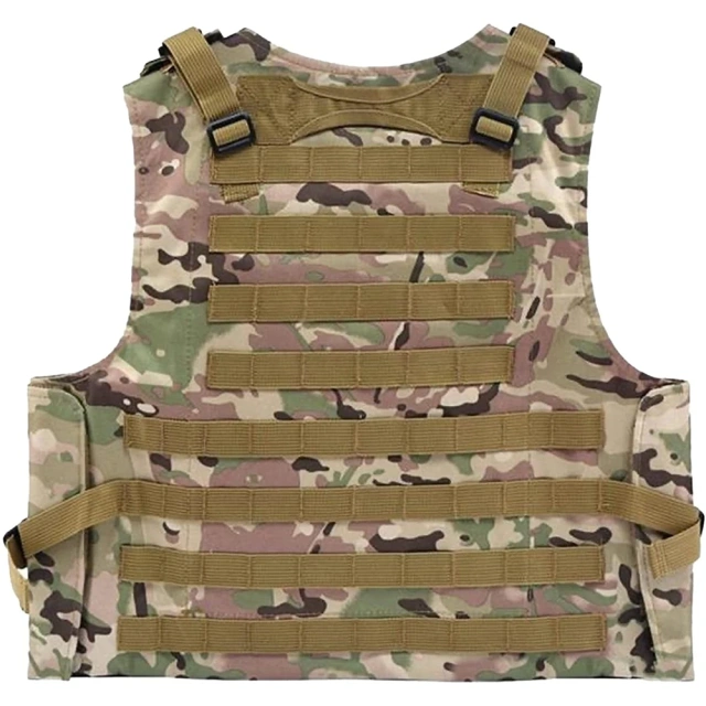 Top Quality Lightweight Outdoor Training Tactical Vest Adjustable Tactical Vest for Hunting Breathable Tactical Vest Training Assault Vest Outdoor Multi-Function EVA Thick Guard Vest stab-proof security vest