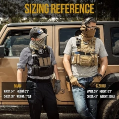 Training Chest Rig with Harness Pouch for Paintball Chest Rigs Training VestOutdoor assault Training outdoors Breathable Vest Adjustable Fit Adultassault Training outdoors Breathable Vest sports equipment Training Vest