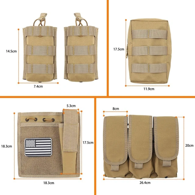 High Quality Men's Customized Outdoors Tactical Vest for Hunting Breathable Training Vest for Men High Quality Tactical Vest Assault Sport Vest Hunting Training outdoors Breathable Outdoor Sports