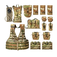 Wholesale Outdoor Waterproof Wear-resistant Multifunctional Hiking Training Vest  Lightweight Durable Vest  high-quality Training outdoors Breathable Vest Adjustable Modular stab-proof security vest