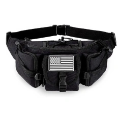 Assault Fanny Pack Men's Water Proof Waistpack Practical EDC Bag Training Belt Bag Portable Military Patrol Bag That Can Be Placed In The Car Seat Military backpack Large Military Training backpack Military Training