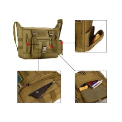 Large Capacity Tactical Messenger Bag Casual Tactical Chest Pack Outdoor Travelling Hunting Crossbody Shoulder Bag  Military Training Sling Pack Camouflage Shoulder Bag Chest Cross body Shoulder Bags