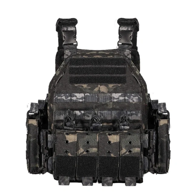 High Quality Outdoor Tactical Vest Quick Release Assault Training Vest for Men Waterproof Multifunctional Tactical Vest Breathable fashion waterproof multifunctional outdoors Breathable Vest security vest Training