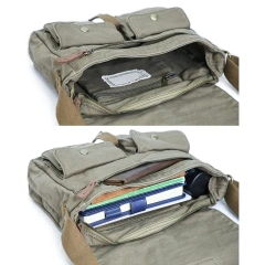 Canvas Messenger Bag Vintage Messenger Bag Special Satchel Special Military Backpack Large Backpack 3-Day Outdoor Military Training Military Backpack Black