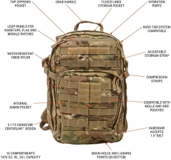 Assault Practical Backpack Outdoor Hiking Bag Survival Outdoor Backpack  Travel Work Out Military Training Shoulder Strap Bag Outdoor Travel Range Bag Carry on Bag