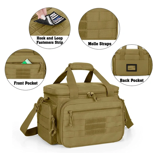 High Quality and Well Designed Assault Bag Is Made of Nylon Wear Resistant and Tough Practical Hunting Bag Utility  High Quality Outdoor Practical Military Backpack Durable Large Military Training Bag Backpack