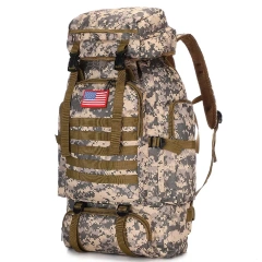 Oleaderbag Men's Hiking Backpack Waterproof Training Camping Backpack Travel Day Bag  Military Backpack Men's Military Training Backpack Insect Proof Bag 50L Waterproof