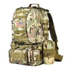 China Factory Wholesale Multi Functional Tactical Backpacks Practical Assault Backpack Casual Tactical Backpack  Military Sling Bag Small Practical Sling Backpack Military Range Bag