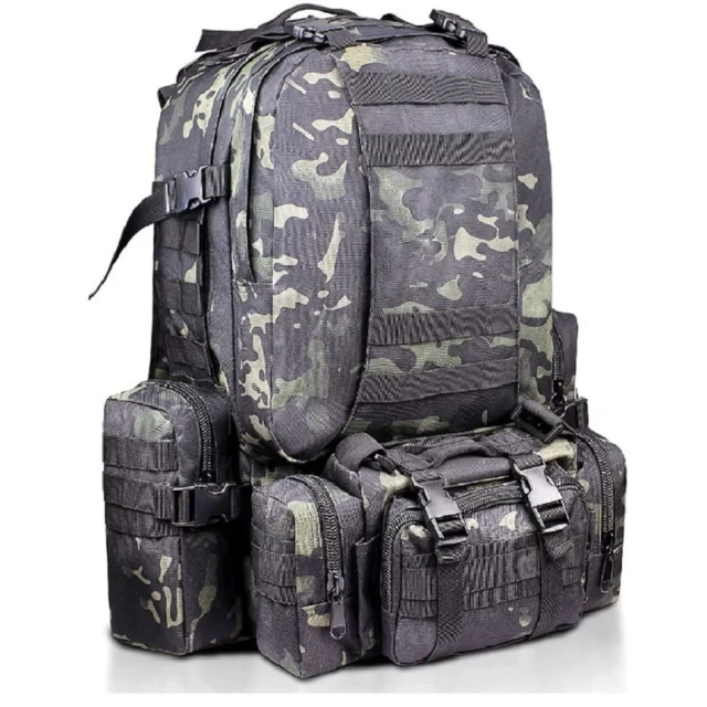 Custom Logo High Quality Durable Camping Backpack Outdoor Sports Tactical Hiking Rucksack 3 Day Hunting Backpack  High Quality Chest Bag Shoulder Shoulder Sling Backpack Outdoor Military Range Bag