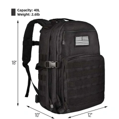 Wholesale Hunting Backpack Outdoor Sport Hiking Survival Bag Rucksack Waterproof Hunting Tactical Backpack Outdoor Double Case Backpack Long Hunting Bags Accessories Soft Package Bags Military Charge Bag