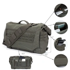 Factory Direct Sales Tactical Bag Briefcase Tactical Shoulder Bag for Laptop Tactical Style Shoulder Bags  Multifunctional backpack Military style notebook computer bag Military equipment Military bag
