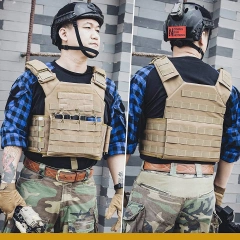 Training Vest and Mag Pouch with Hook Backing Training for Mags with Elastic Retention Elastic Vest high-quality durable Modular assault Training Outdoor CS Adjustable Vest