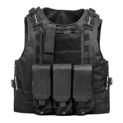Customized Adjustable Tactical Hunting Vest Breathable Tactical Vest Lightweight Oxford Cloth Training Vest for OutdoorAdjustable outdoors Breathable Vest Paintball Assault Soft Vest Tan Training Vest Waist Circumference