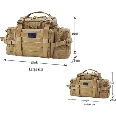 Assault Training Bag Outdoor Sling Backpack Walking Travel Waist Bag Waterproof Hot Sell Practical Pack Military Training Backpack Large capacity Military Backpack