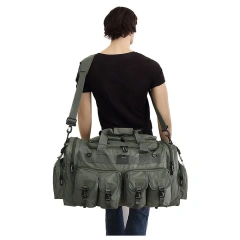 Oleaderbag Men's Large 30 Inch Luggage Dedicated Assault Cargo Bags Equipment Shoulder Bag Military Bag Practical Sling Bag Durable And Durable