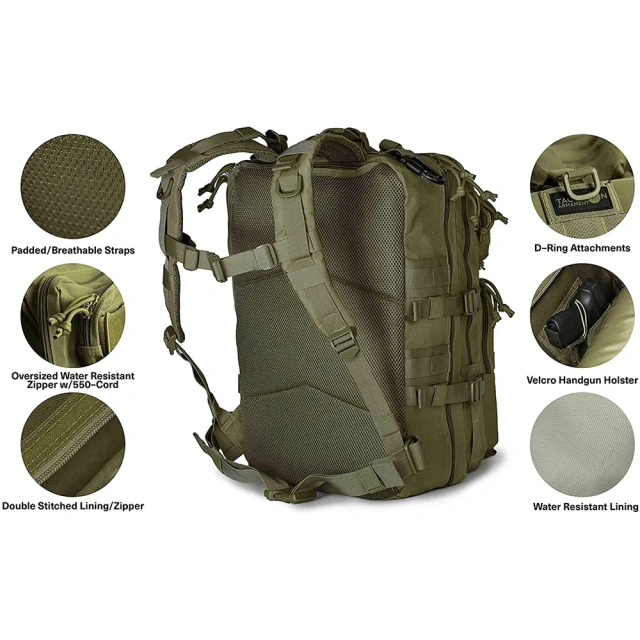 Assault Backpack Training Assault Bag Anti Insect Bag for Battle Special Shoulder Sling Military Training Backpack Military Range Finder Bag For Military Sling Bag