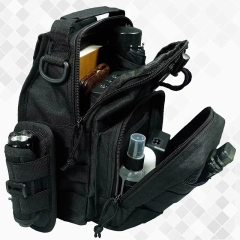 Factory Direct Sales Tactical Assault Sling Bag for Outdoor Assault Tactical Sling Backpack Practical Tactical Chest Bag  Outdoor Fishing Leisure Water Bottle Bag Multifunctional Mountain Climbing Water Bottle Bag