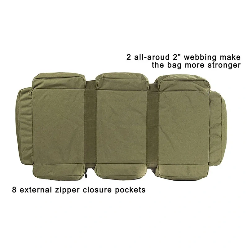Wholesale Multi Functional Large Tactical Duffle Bag Training Duffel Bag Sports Equipment Travel Luggage Bag  Military Sling Bag Practical Shoulder Sling Backpack Military Training Practical Bag Military Rang Bag