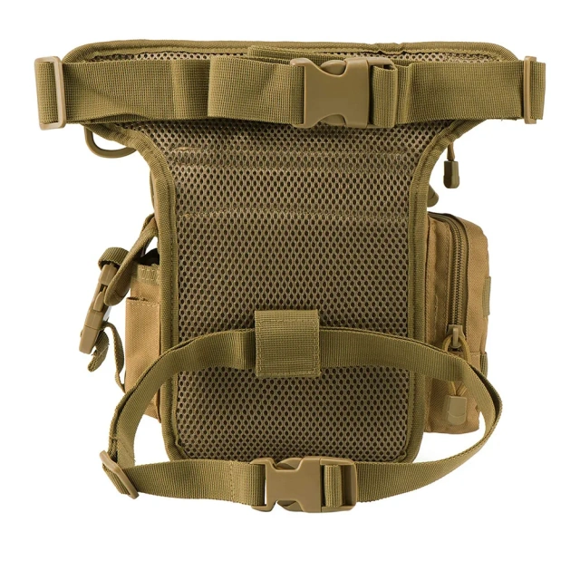 Assault Utility Dropper Bag Waterproof Metal Detection Bag Men's Thigh Waist Bag Practical portable bag for Military equipment Mini monster wheeled deployment bag Multi cam