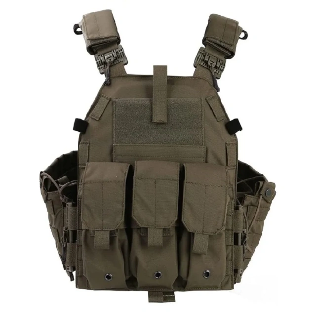 Quick Release Vest Modular Chest Set Paintball Game Vestassault Training outdoors Breathable Vest sports equipment Training Vest High quality waterproof multifunctional Quick Release assault Training Outdoor Vest for Men