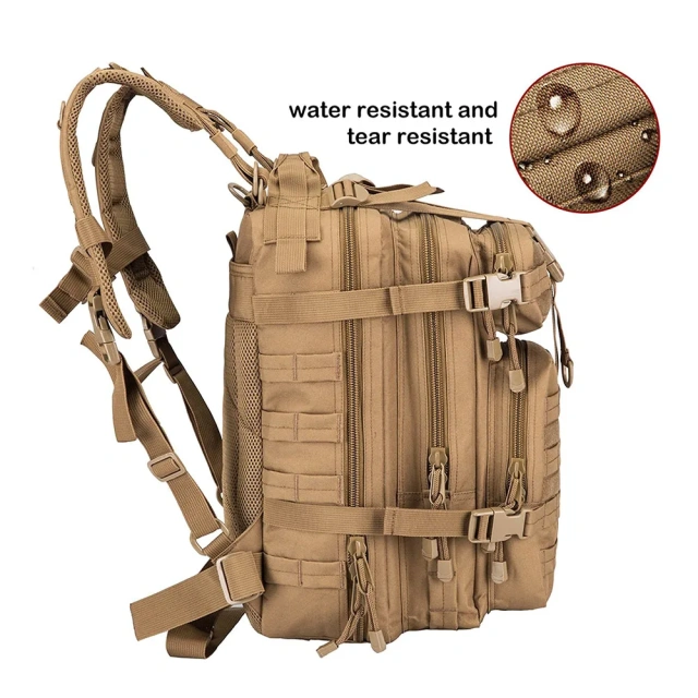 One Shoulder Bag Messenger Bag Training Sports Backpack Hiking Bag Men and Women 45L Practical Military Backpack Waterproof Military Bag Travel Backpack