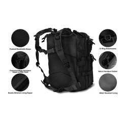 Assault  Backpack One to Three Day Assault Package Assault Backpack 40L Insect Proof Bag Military Sling Bag Practical Shoulder Sling Backpack Military Training Bag