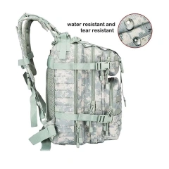 Outdoor Camping Tactical Rucksack for Travel Practical Camouflage Backpack Large Capacity Tactical Backpack  Men's And Women's Outdoor Sport Cross Body Bags Messenger Shoulder Bag Sling Military Bag