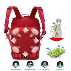 Men and Women Practical Assault Backpack 45L Training Assault Bag Practical Big BackpackMilitary Bag Multi-Function Bag Small Tool Bag With Mobile Phone Holster Bracket