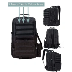 New Arrived High Quality Tactical Backpack Practical Training Rucksack Waterproof Tactical Backpack for Climbing  Charge Military Bag Portable Military Kit Field Safety Backpack Outdoor Military Training Storage Hunting Travel Bag