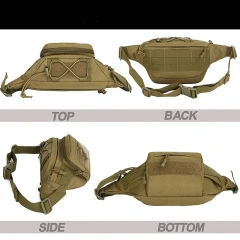 China Factory Customized Outdoor Sport Training Waist Pack Practical Tactical Waist Bag Utility Assault Bags for Hunting  Detachable Camouflage Backpack Survival Kit Backpack Outdoor Military Training Military Backpack