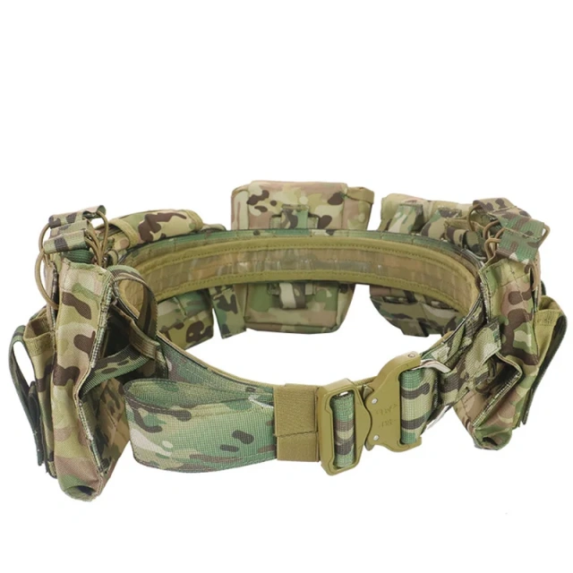 Customized Waist Belt Outdoor Multifunctional Waist Seal Nylon Quick Detachable Waist Belt Sports Equipment  High Quality Premium lightweight tactic Waist Belt Duty Utility Waist Belt Duty Tactical Durable multifunctional Waist Belts