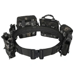 Wholesale Multifunctional Adjustable Modular Equipment Tactical Belt Adjustable Premium Duty Belt Quick-Release with Pouches  Adjustable Security Duty Equipment Duty Belt High Quality Tactical Equipment System Set tactic Waist Belt Modular Equipment