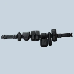 High Density Outdoor Material Multifunctional Duty Web Training Belt Rig with Handcuff Case Duty Belt Tactic Waist Belts  Fashionable Men's Lightweight Training Juniors Casual Braided high-quality Durable Canvas Woven Fabric Tactical Belt