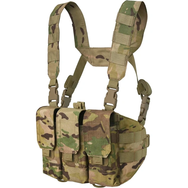 Customized Multi-functional Tactical Pouch Bags Chest Rig Training Tactical Chest Rig Heavy Duty Chest Rig for Tactical Wholesale Tactical Molle Chest Rig Heavy Duty Camouflage Tactical Chest Rig Vest for Outdoor Tactical Modular Vest