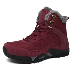 Durable High Quality Minimalist Tactical Thermal Winter Casual Shoes Men Women Snow Boots Oxford multifunctional Sneakers Winter Hiking Boots Tactical Men Snow Warm Outdoor Sneakers Trekking Waterproof Large Size Wear-resistant Ankle Oxford Shoes