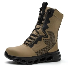 Men Durable Safety Shoes Work Boot Puncture-proof Sneakers Breathable Light Comfortable Construction Oxford Work Tactical Shoes Wholesale Hiking Tactical Winter Athletic Shoes Men Women Fashionable Sports High Snow Boots Oxford multifunctional Sneakers