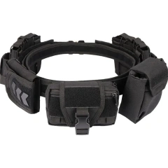 Outdoor Men Tactical Multi Function Heavy Duty Mountaineering High Density Material Belts Utility Belts with Pouches  Training durable Tactical Inner Belt Hook Loop Lining Inner Duty Belt for Men Waist Gear