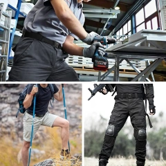 Fashionable Durable Wholesale Men's Fashionable Multifunctional Tactical Belt Heavy Duty Style Buckle Belt  Multi-functional Adjustable Outdoor Black Hunting Tactics Duty Security Belt Premium equipment Camo tactic Waist Belt