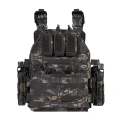 Breathable Wholesale Assault Vest for Training High Quality Hunting Tactical Vest Wear-Resistant Lightweight Training Vest Training outdoors Vest Breathable security vest Adjustable Breathable Assault Training Vest