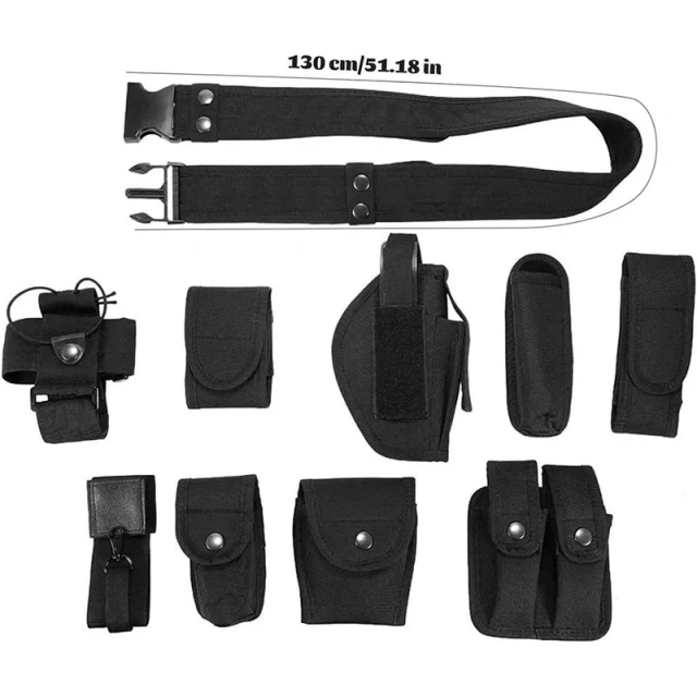 Accessories Adjustable Oxford Cloth Utility Belt Adjustable Heavy Duty Tactical Belt for Daily Commuting Hunting Training Belt   Men Sports Elastic Stretch Belt Unisex Adventure Web Belt Women Men with Non-Metal Buckle Adjustable Tactical Belt